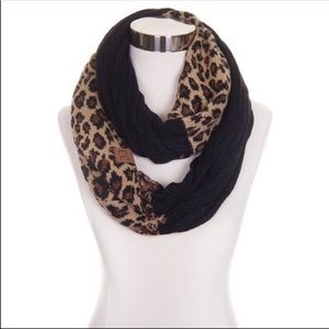 Leopard Print Infinity Scarf